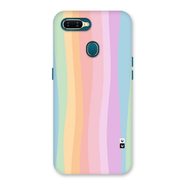 Pastel Curves Back Case for Oppo A7