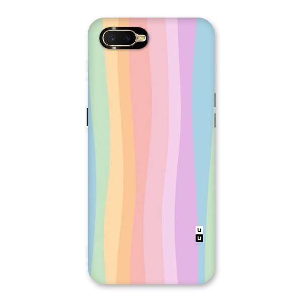 Pastel Curves Back Case for Oppo K1