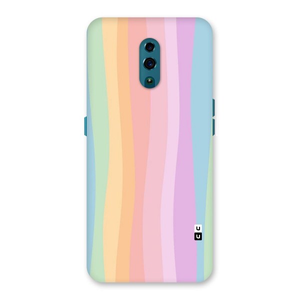 Pastel Curves Back Case for Oppo Reno