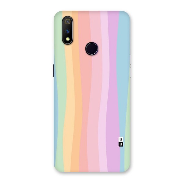 Pastel Curves Back Case for Realme 3 Pro