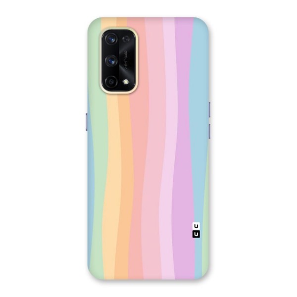 Pastel Curves Glass Back Case for Realme X7 Pro