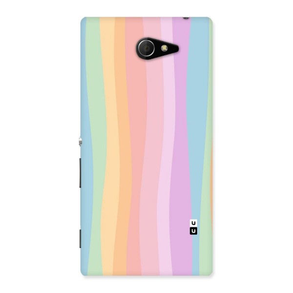 Pastel Curves Back Case for Sony Xperia M2