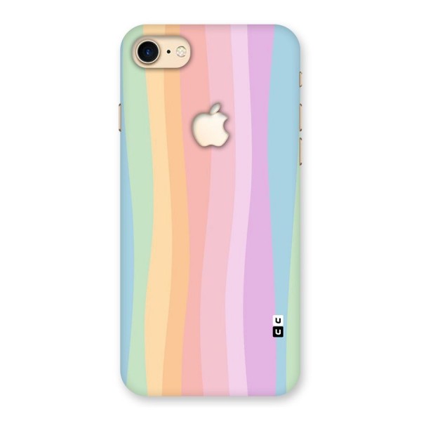 Pastel Curves Back Case for iPhone 7 Apple Cut