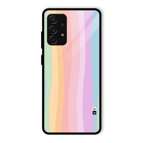 Pastel Curves Glass Back Case for Galaxy A53 5G