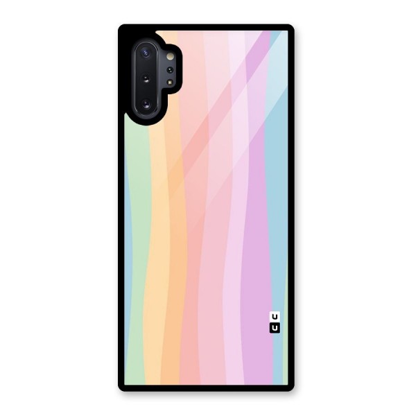 Pastel Curves Glass Back Case for Galaxy Note 10 Plus