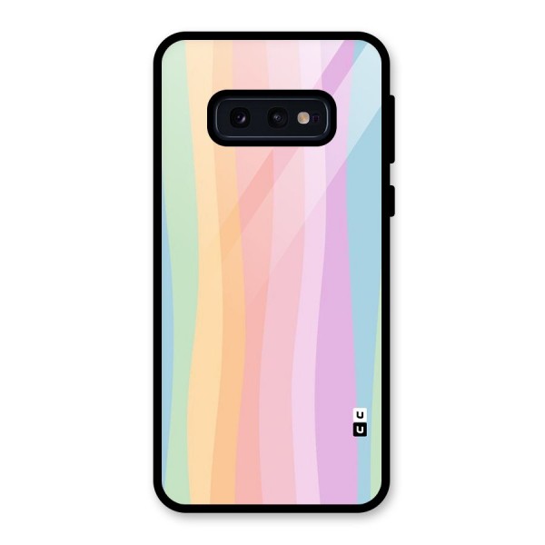 Pastel Curves Glass Back Case for Galaxy S10e