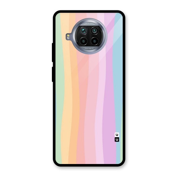 Pastel Curves Glass Back Case for Mi 10i