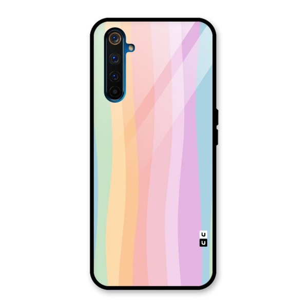 Pastel Curves Glass Back Case for Realme 6 Pro