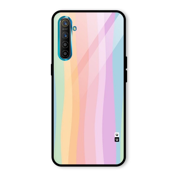 Pastel Curves Glass Back Case for Realme XT