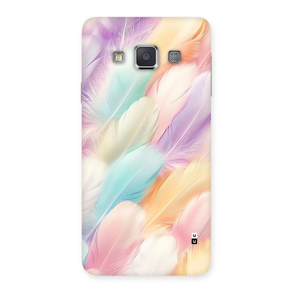 Pastel Feather Back Case for Galaxy A3