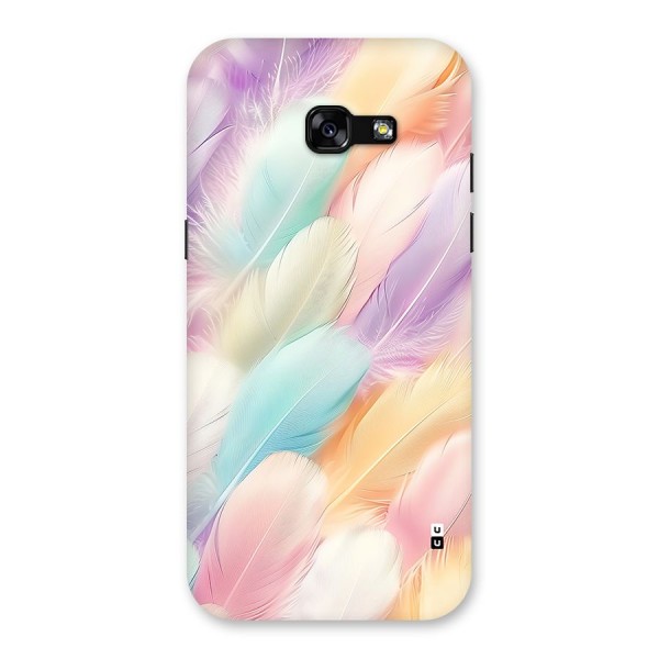 Pastel Feather Back Case for Galaxy A5 2017