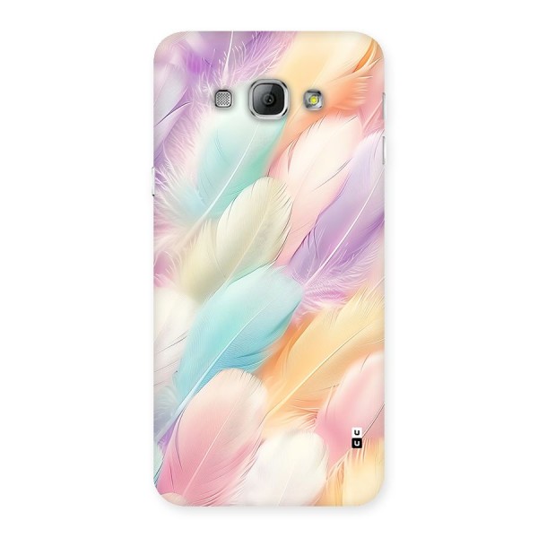 Pastel Feather Back Case for Galaxy A8