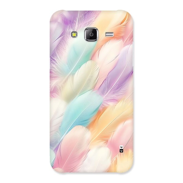 Pastel Feather Back Case for Galaxy J5