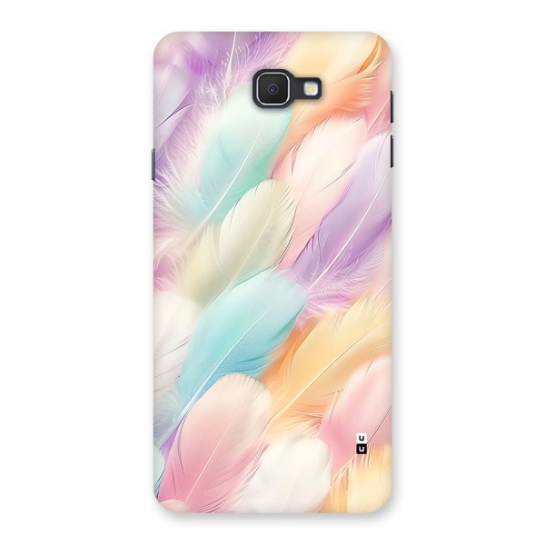 Pastel Feather Back Case for Galaxy J7 Prime