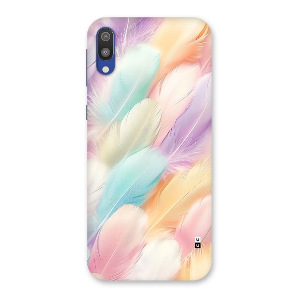 Pastel Feather Back Case for Galaxy M10