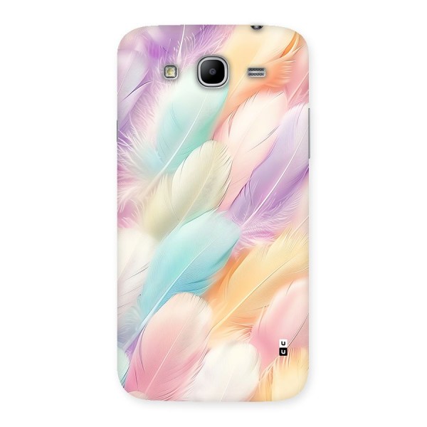 Pastel Feather Back Case for Galaxy Mega 5.8