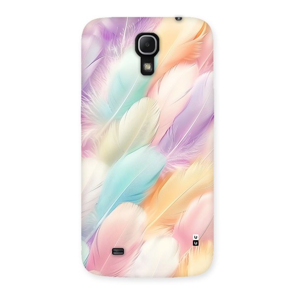 Pastel Feather Back Case for Galaxy Mega 6.3