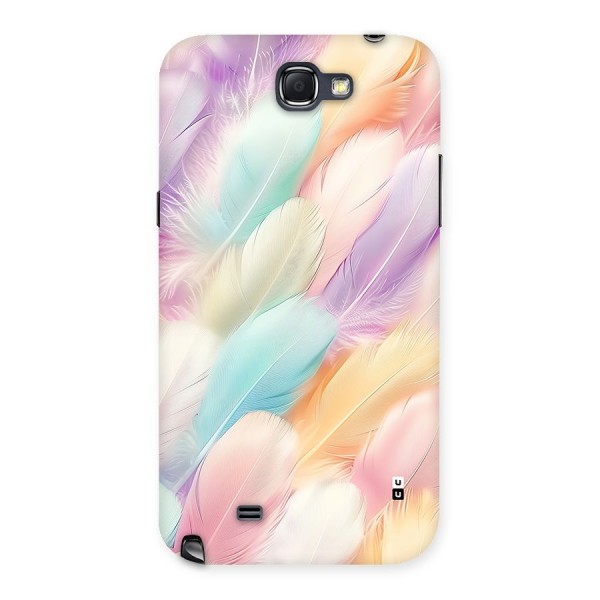 Pastel Feather Back Case for Galaxy Note 2