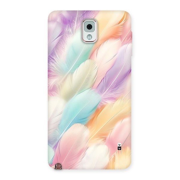 Pastel Feather Back Case for Galaxy Note 3