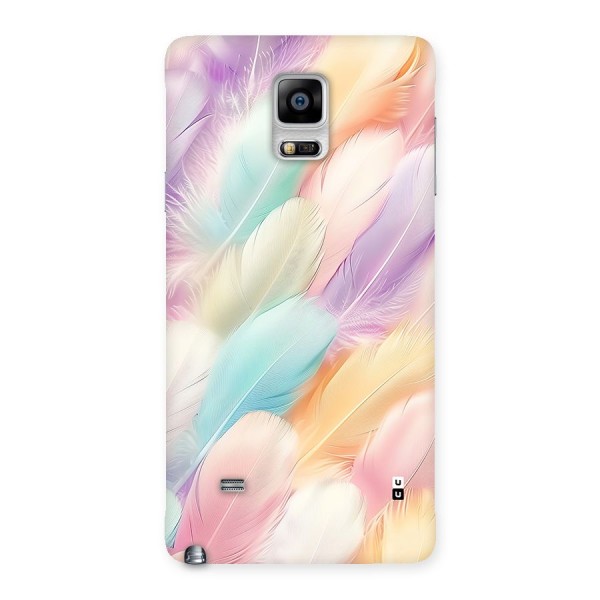 Pastel Feather Back Case for Galaxy Note 4