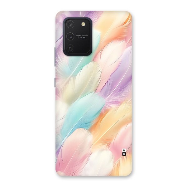 Pastel Feather Back Case for Galaxy S10 Lite