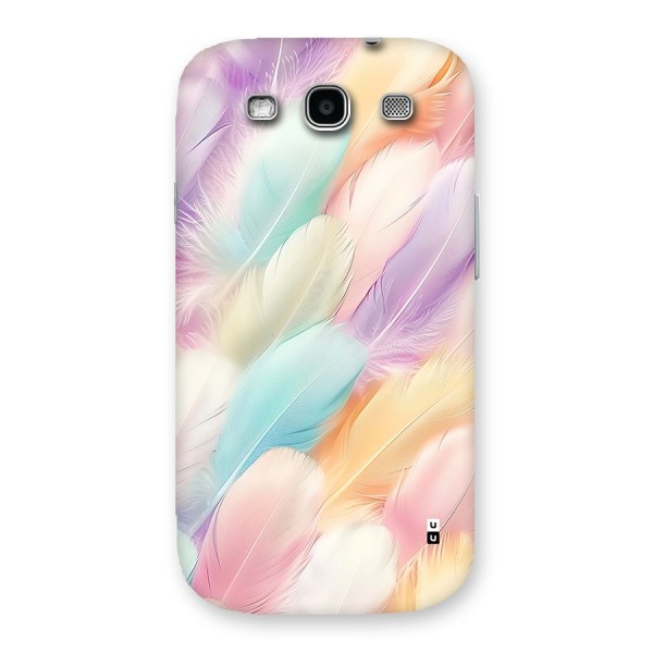 Pastel Feather Back Case for Galaxy S3