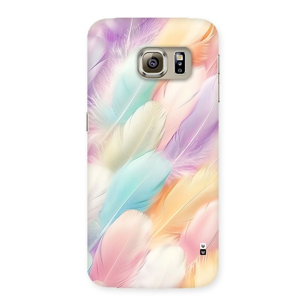 Pastel Feather Back Case for Galaxy S6 Edge Plus