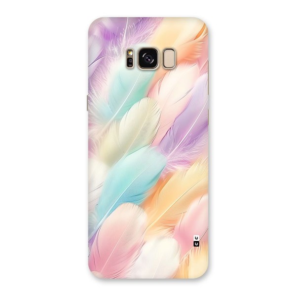 Pastel Feather Back Case for Galaxy S8 Plus