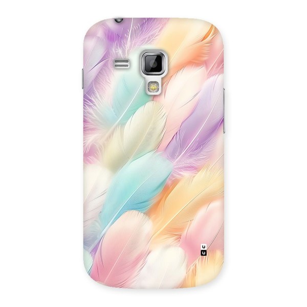 Pastel Feather Back Case for Galaxy S Duos