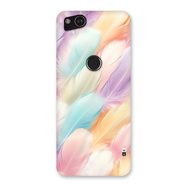 Pastel Feather Back Case for Google Pixel 2