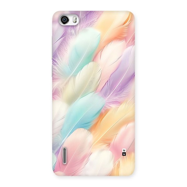 Pastel Feather Back Case for Honor 6