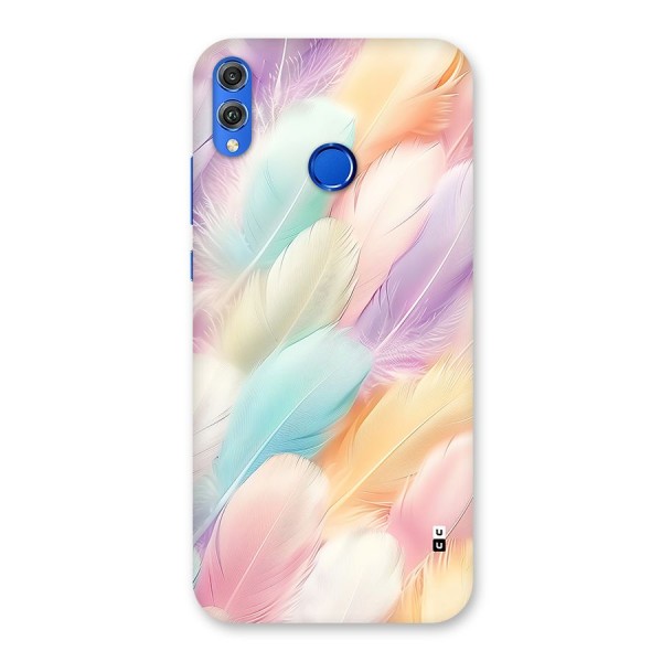 Pastel Feather Back Case for Honor 8X