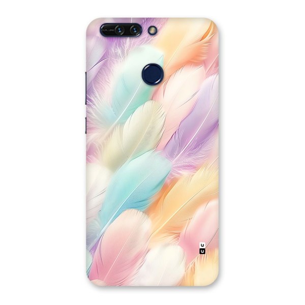 Pastel Feather Back Case for Honor 8 Pro