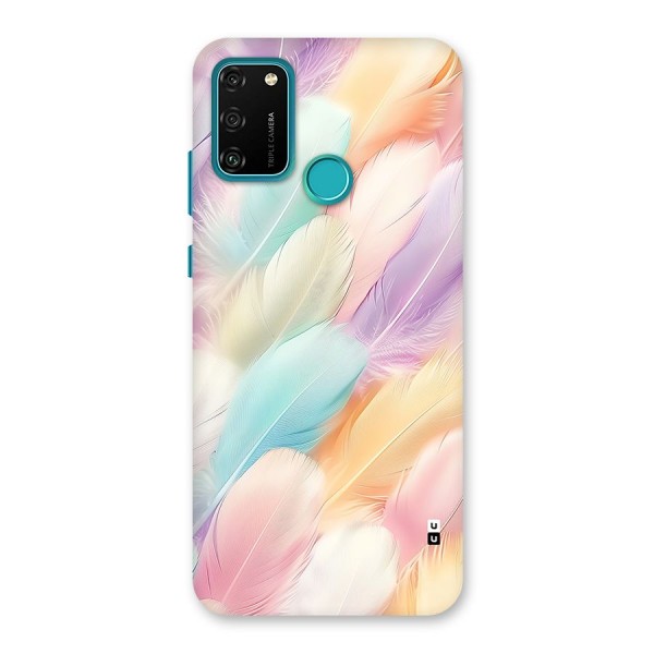 Pastel Feather Back Case for Honor 9A