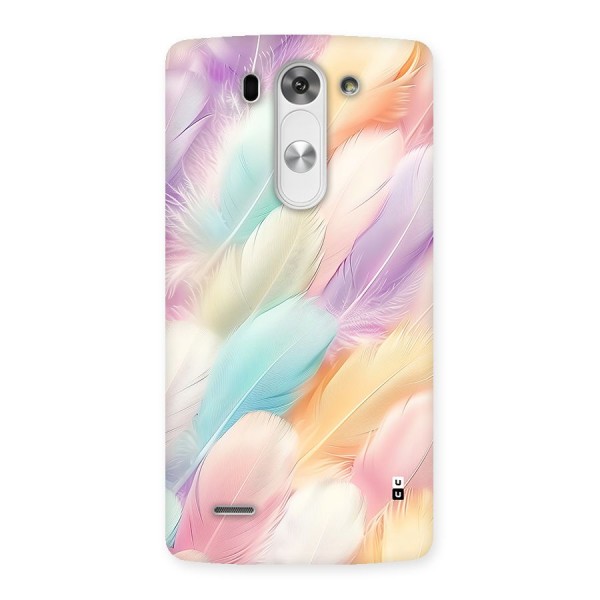 Pastel Feather Back Case for LG G3 Beat