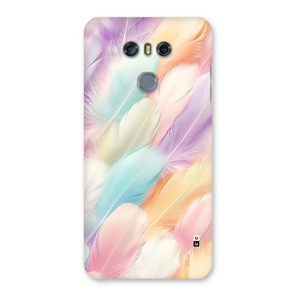 Pastel Feather Back Case for LG G6