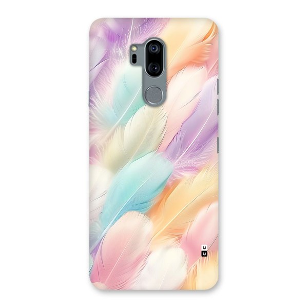 Pastel Feather Back Case for LG G7