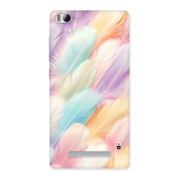 Pastel Feather Back Case for Mi4i