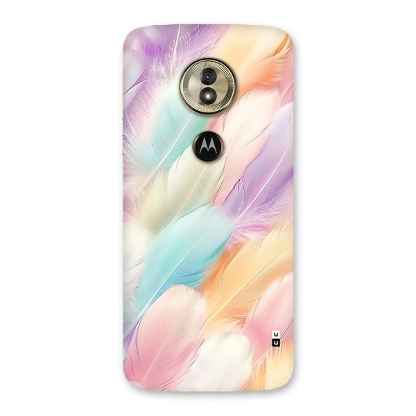 Pastel Feather Back Case for Moto G6 Play