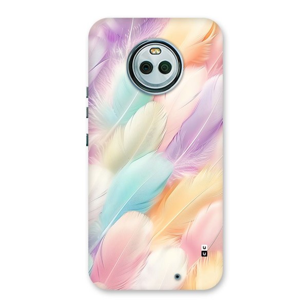 Pastel Feather Back Case for Moto X4