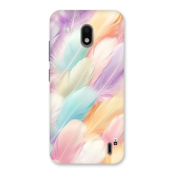 Pastel Feather Back Case for Nokia 2.2