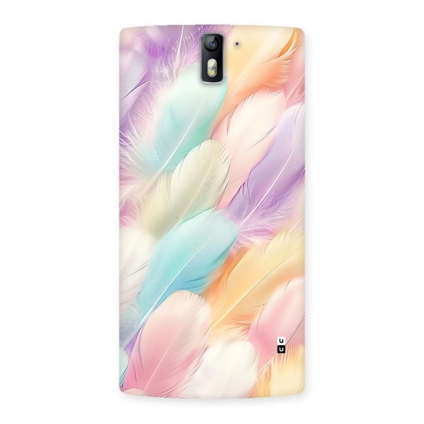 Pastel Feather Back Case for OnePlus One