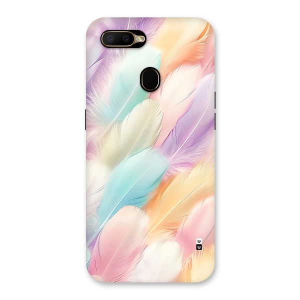 Pastel Feather Back Case for Oppo A5s