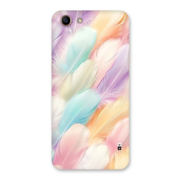 Pastel Feather Back Case for Oppo A83 (2018)