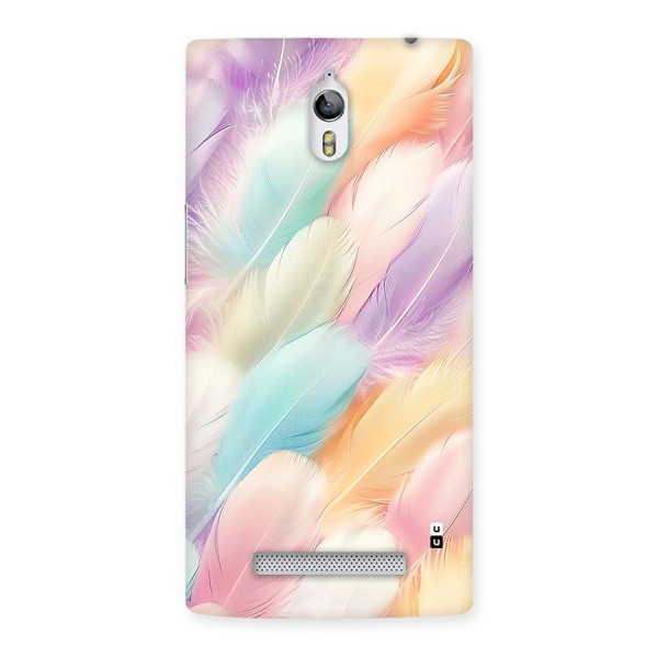 Pastel Feather Back Case for Oppo Find 7