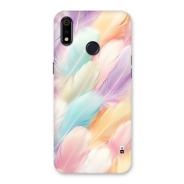 Pastel Feather Back Case for Realme 3i