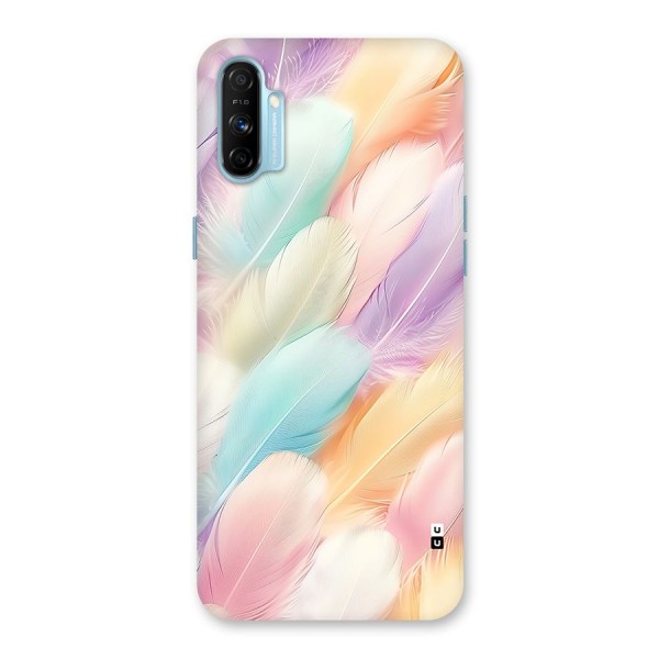 Pastel Feather Back Case for Realme Narzo 20A