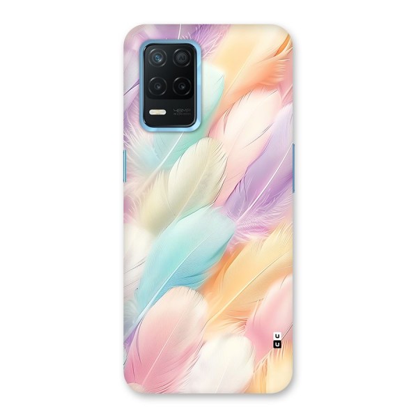 Pastel Feather Back Case for Realme Narzo 30 5G