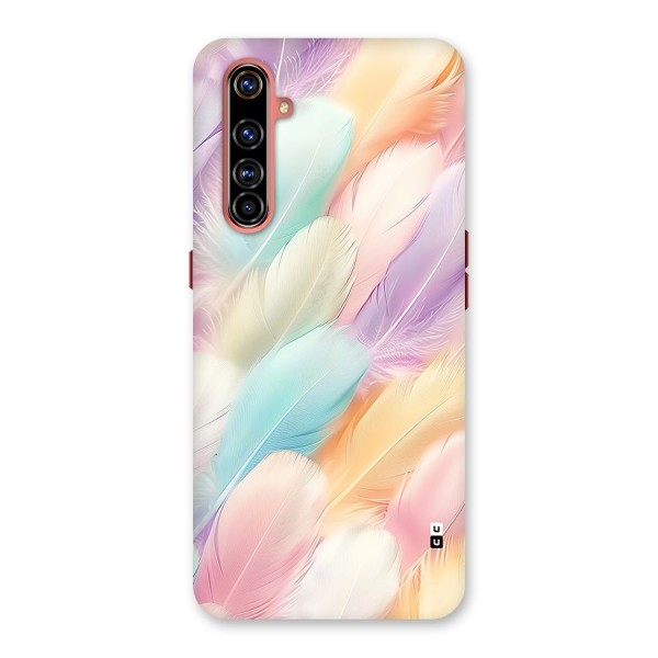 Pastel Feather Back Case for Realme X50 Pro