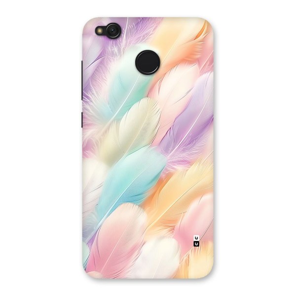 Pastel Feather Back Case for Redmi 4